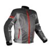 RYNOX AIR GT 3 JACKET Dark Grey Red