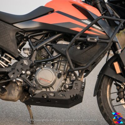 ZANA-BASHPLATE BLACK KTM ADVENTURE 390/250