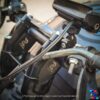 ZANA PULL BACK ANGULAR HANDLE BAR RISER TEXTURE MATT BLACK FOR DOMINAR  - Image 4
