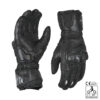VIATERRA GRID – RIDING GLOVES-Black - Image 2