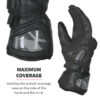 VIATERRA GRID – RIDING GLOVES-Black - Image 13