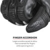 VIATERRA GRID – RIDING GLOVES-Black - Image 15