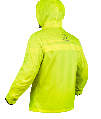 Rynox H2GO Pro 2 Rain Jacket Hi Viz Green