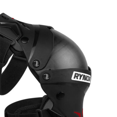 Rynox Bastion Bionic Knee Guards- BlackRed