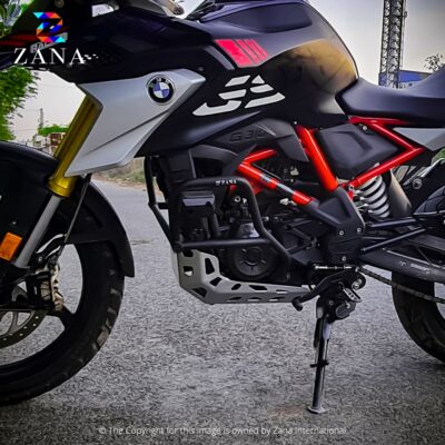 BMW G310 GS/ 310R – LOWER ENGINE GUARD WITH PUCK BLACK- ZANA