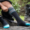 Rynox H2GO Evo Waterproof Socks – Black Blue - Image 6