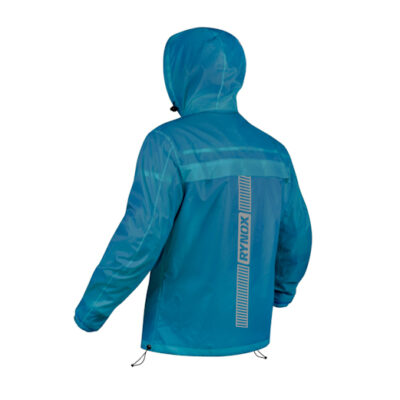 RYNOX H2GO PRO 2 RAIN JACKET AQUA BLUE