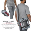 ViaTerra DryBag 8L - 100% Waterproof Motorcycle Tailbag/ Rear rack bag (Universal with versatile mounting) - Image 4